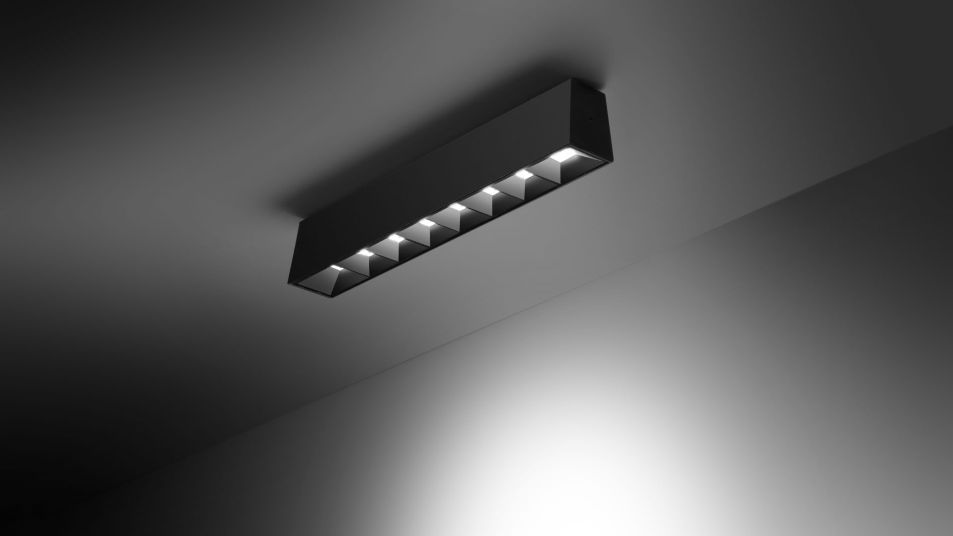 Ceiling LED-Aufbaudownlight