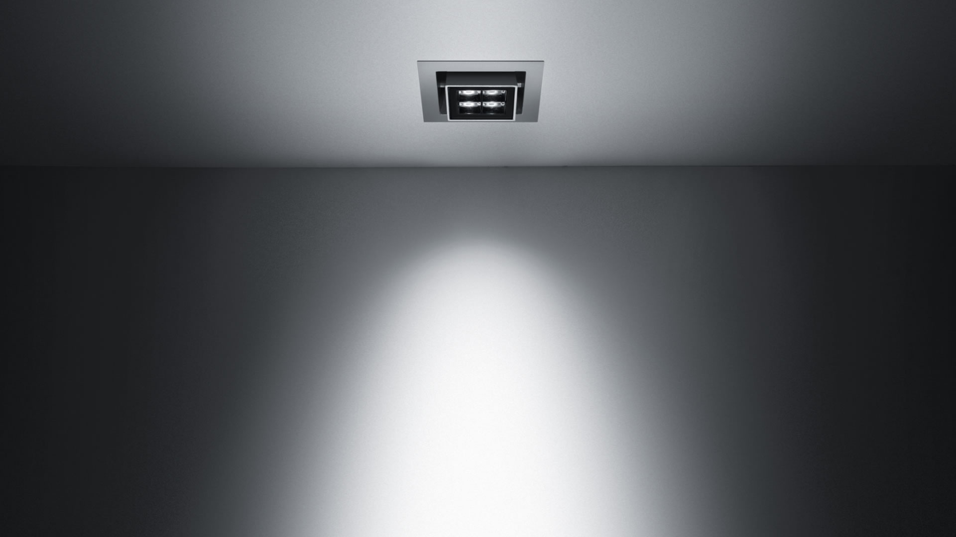 Catch ceiling recessed