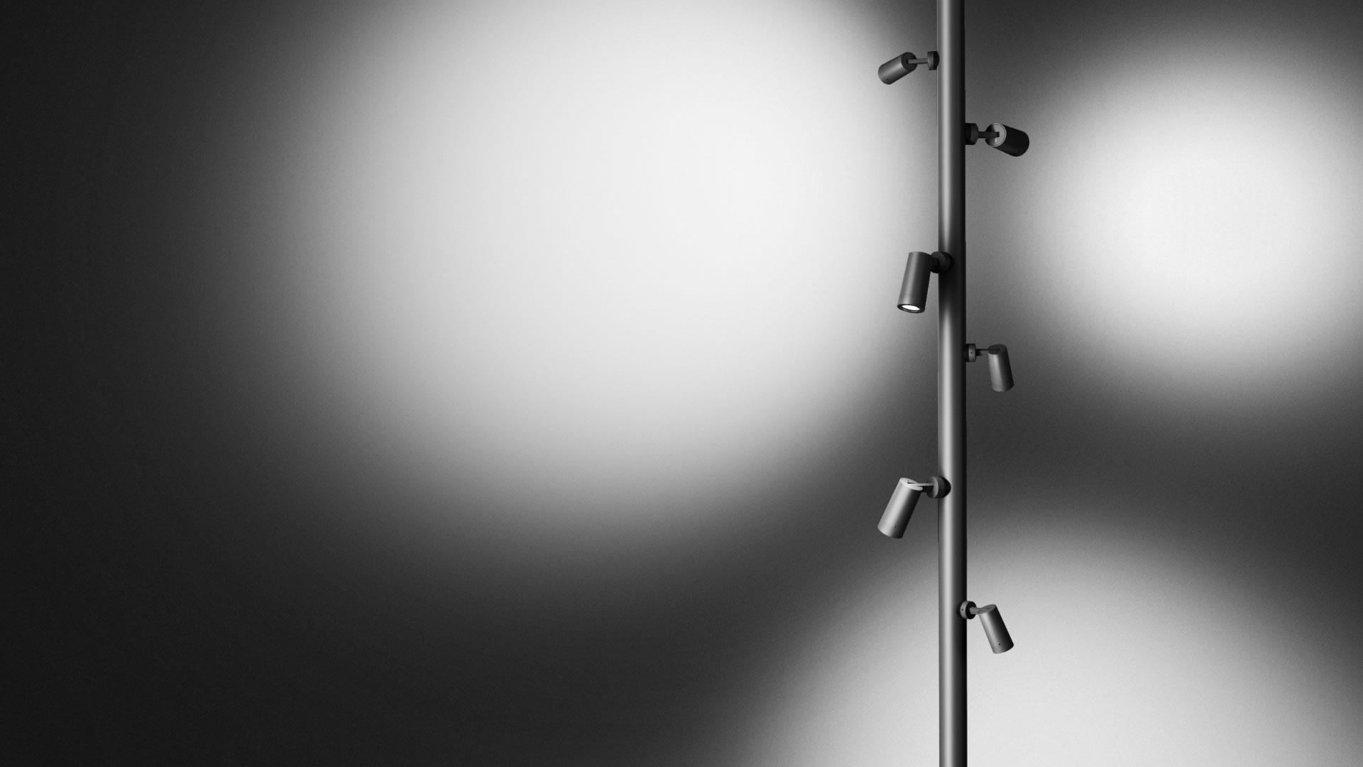 Flower ZOOM pole mounted