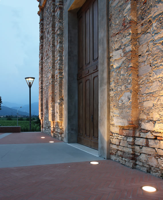 Borgonato chuurch, Corte Franca, Brescia, Italy © Simes S.p.A.