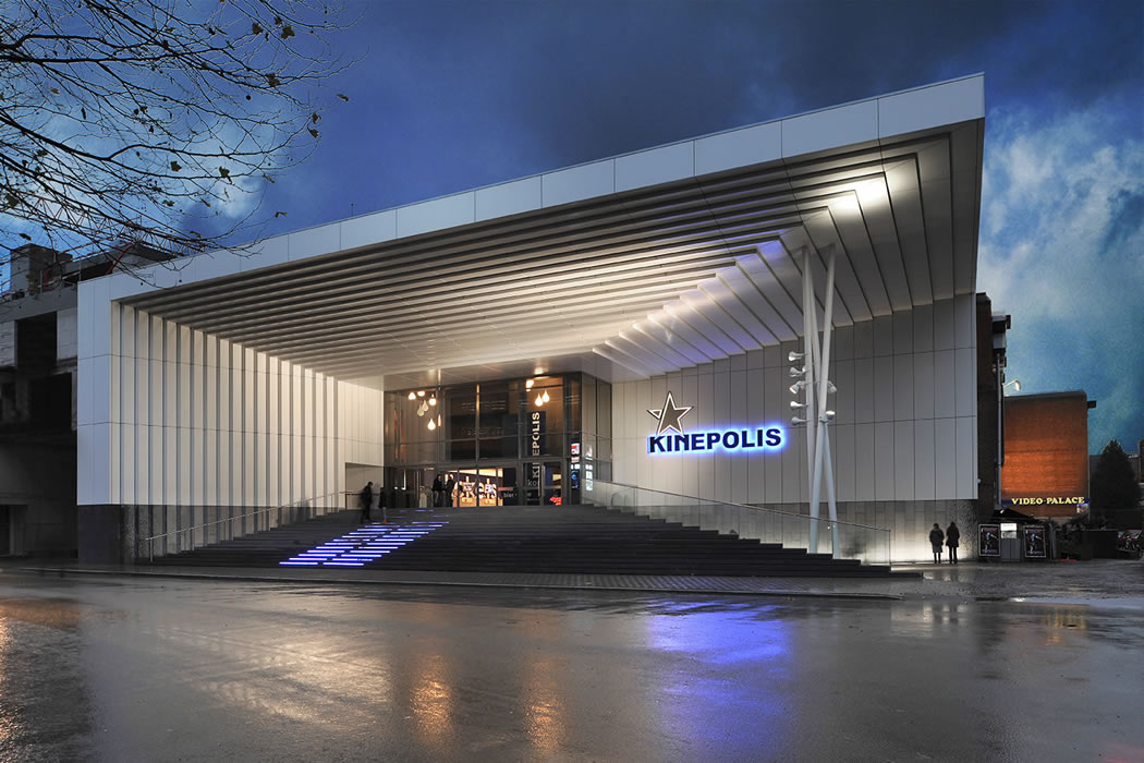 Kinepolis movie theatre, Gent, Belgium © Ph. Serge Brison