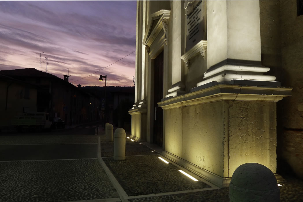 San Martino Vescovo Church, Nigoline di Corte Franca, Brescia, Italy © Simes S.p.A.