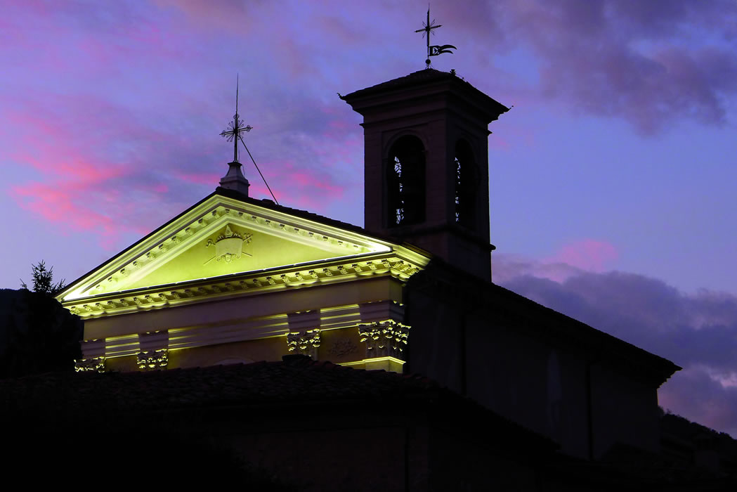 San Martino Vescovo Church, Nigoline di Corte Franca, Brescia, Italy © Simes S.p.A.