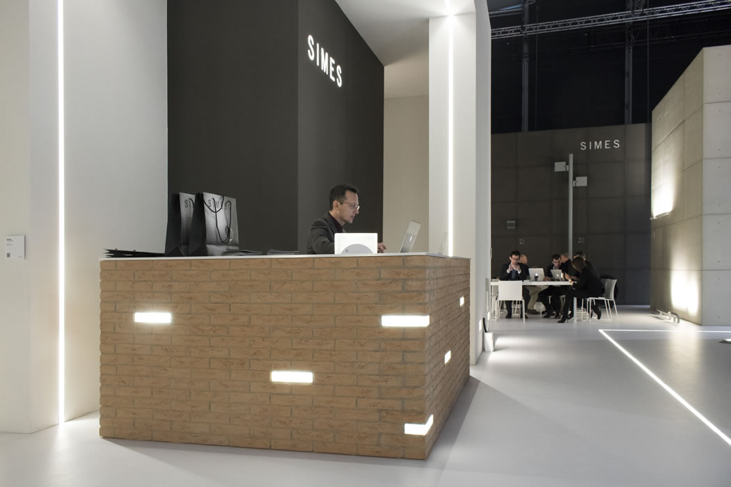 Stand Simes, Light+Building 2020, Frankfurt