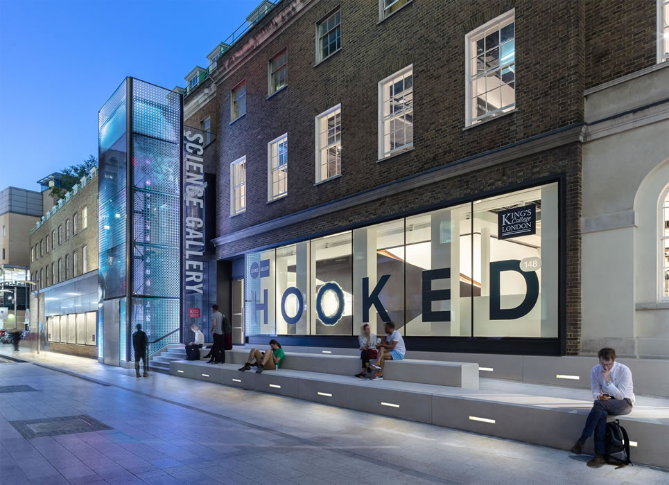 Kings College Science Gallery, London, Great Britain © LST Architects, Zumtobel UK, ph. Peter Landers 