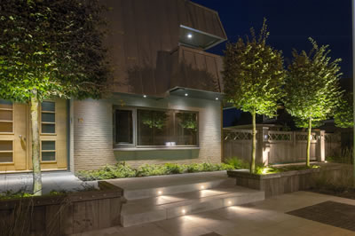 NANOLED STAINLESS STEEL WALL RECESSED