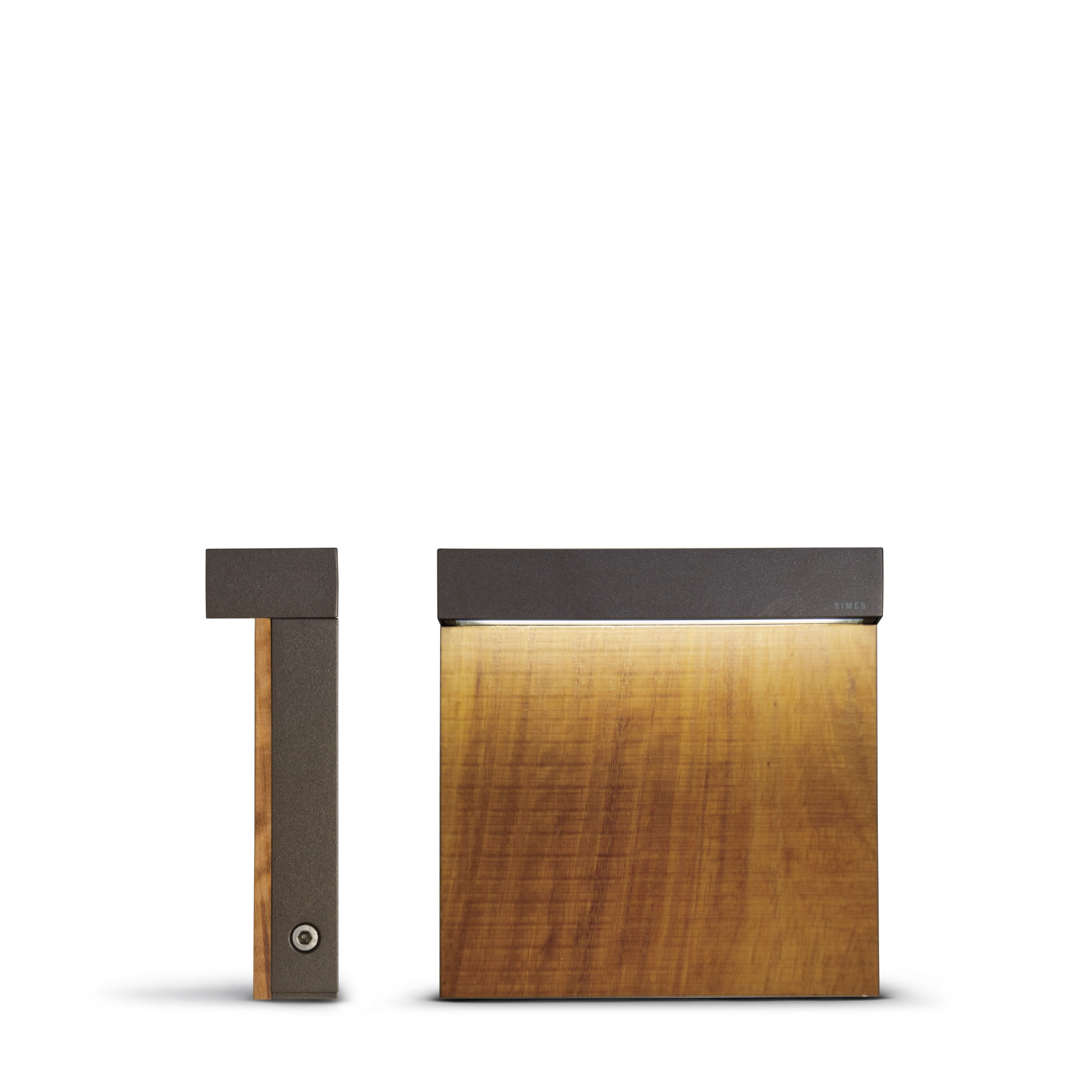Code L.9206W MINILOOK BOLLARD WOOD SINGLE EMISSION H. 220mm Code L.9206W MINILOOK BOLLARD WOOD SINGLE EMISSION H. 220mm